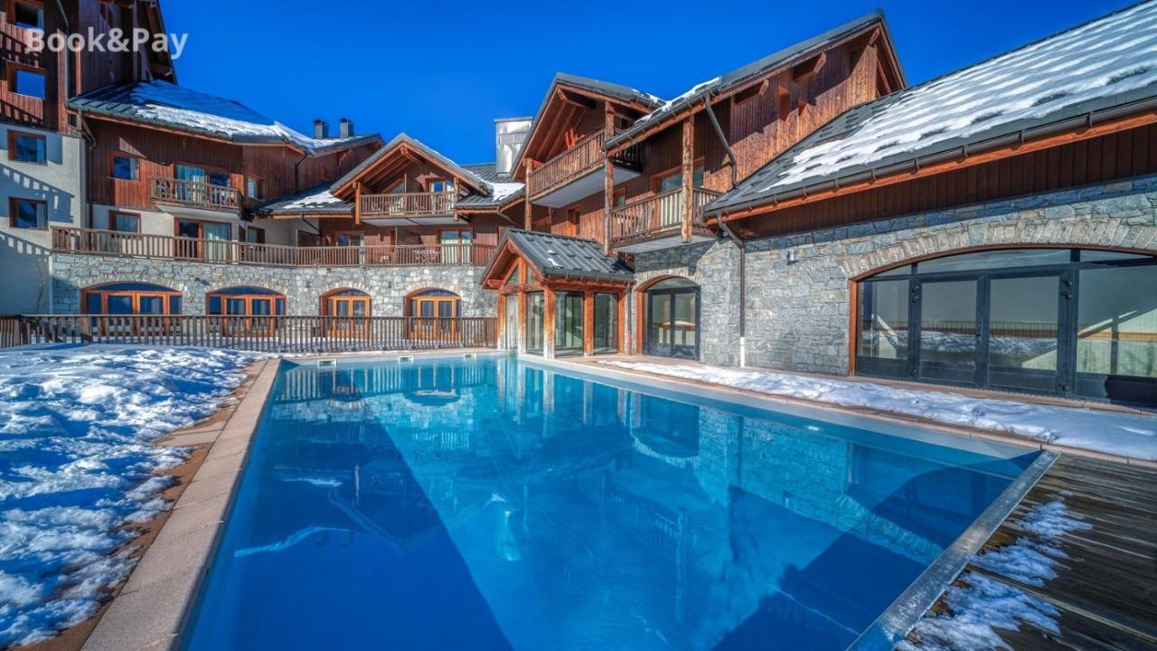 Apartmán Les Marmott'S Villarembert Exteriér fotografie